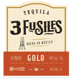 Tequila 3 Fusiles Gold